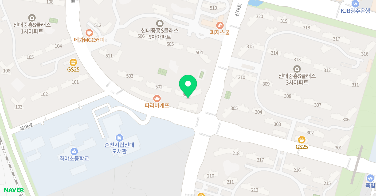 송이송이 피아노교실 위치