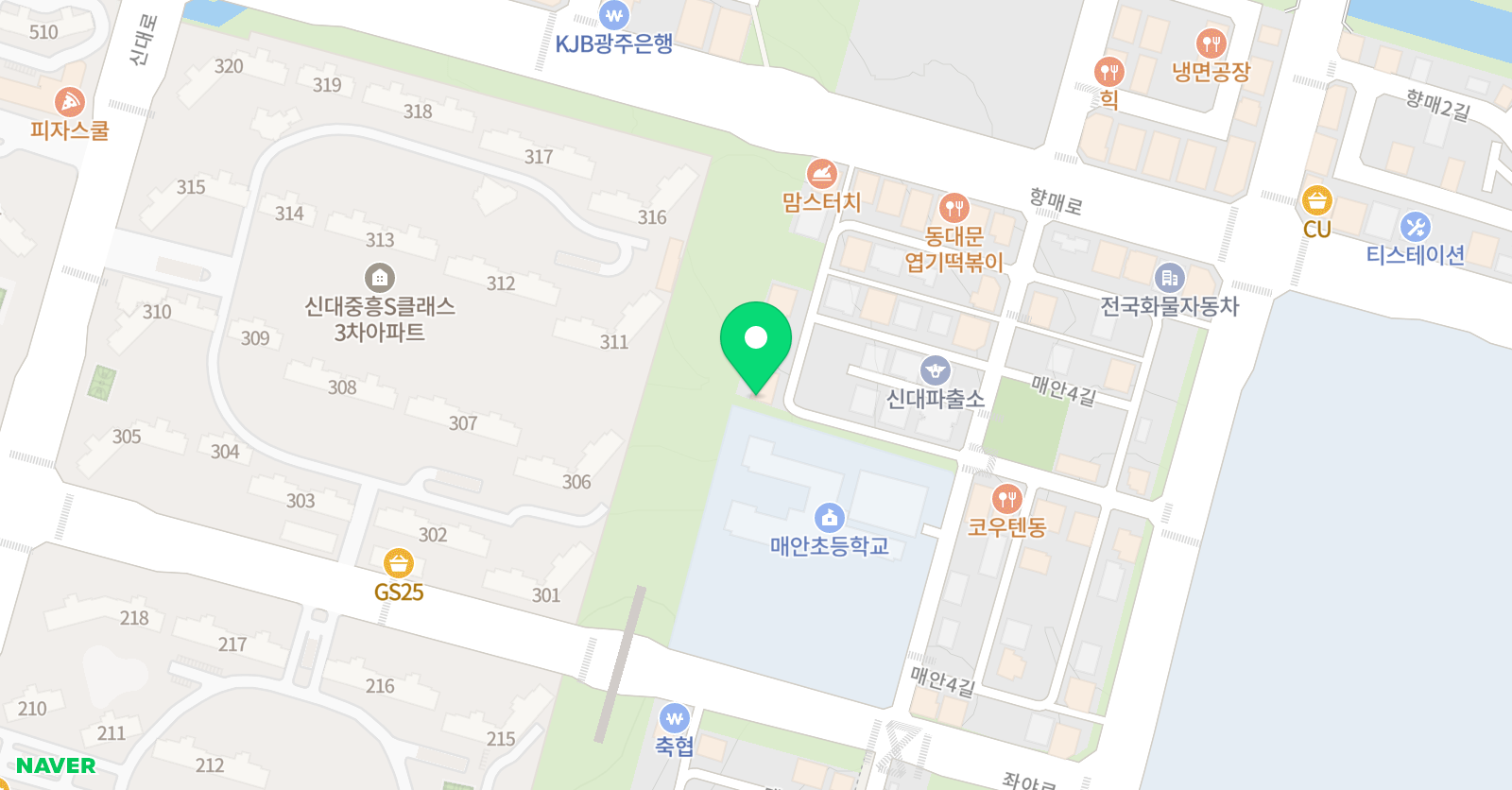 에이블학원 위치