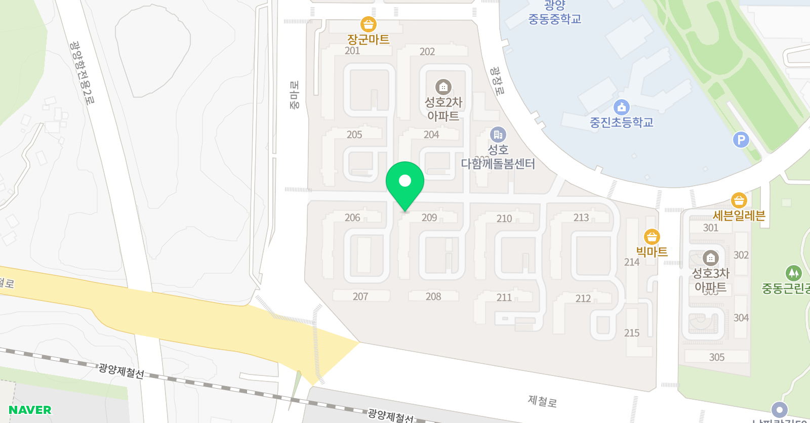 꿈꾸는아이 미술교실 위치