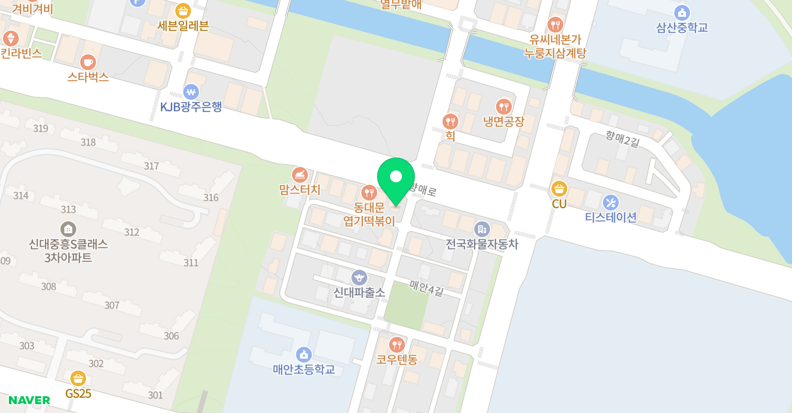 애니비트 만화애니메이션전문학원 위치