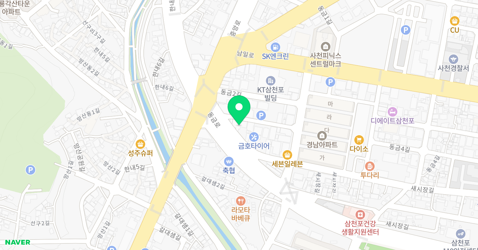 더파이터 태권도장 위치