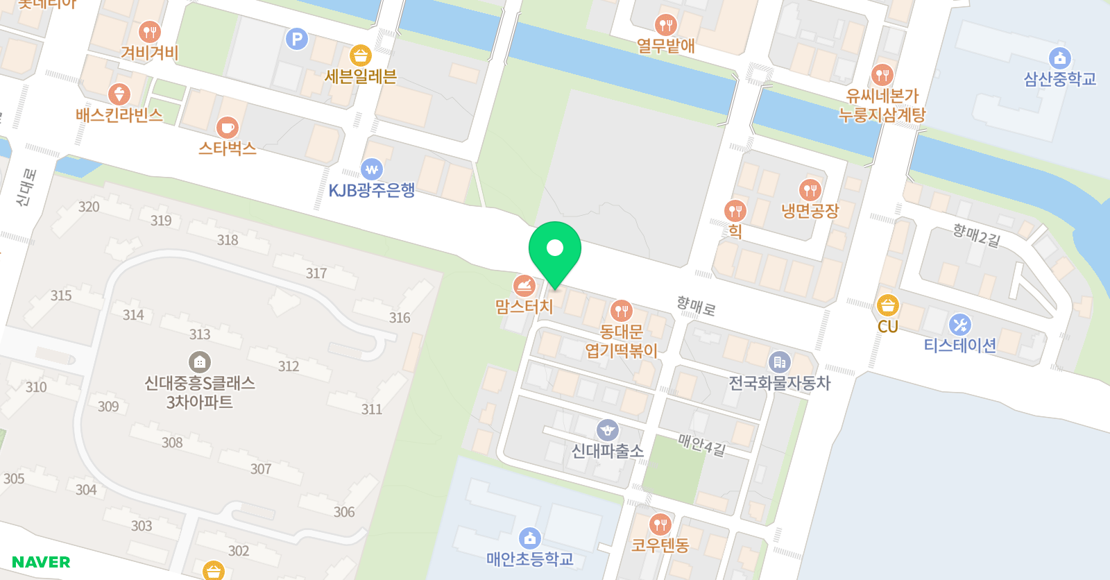 아트앤하트 미술학원 위치