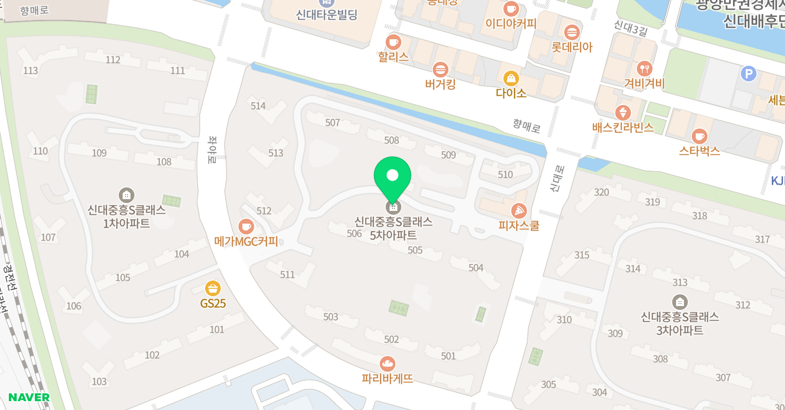셀파우등생교실 순천신대5차교실 위치