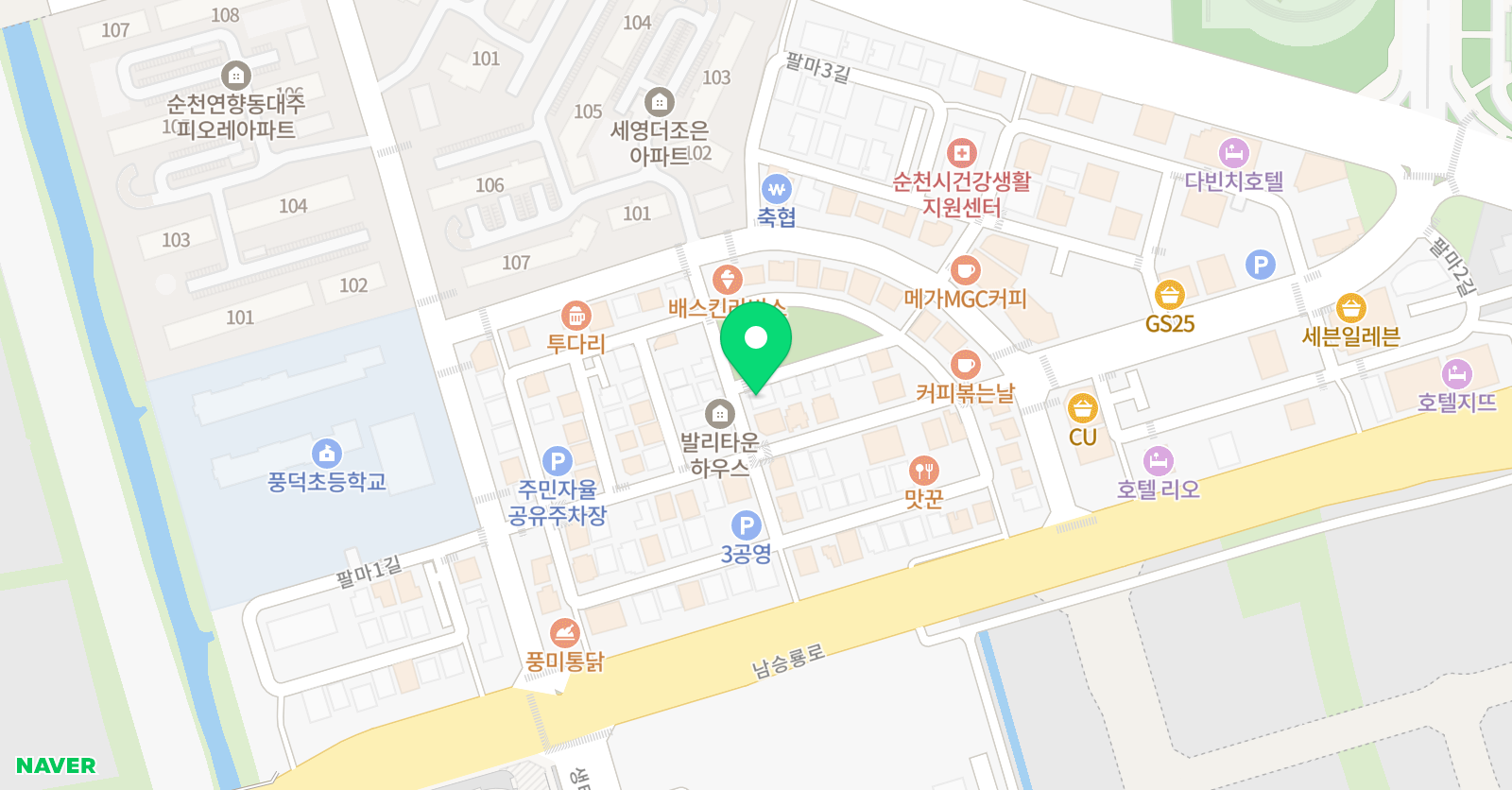 조이샘 음악학원 위치