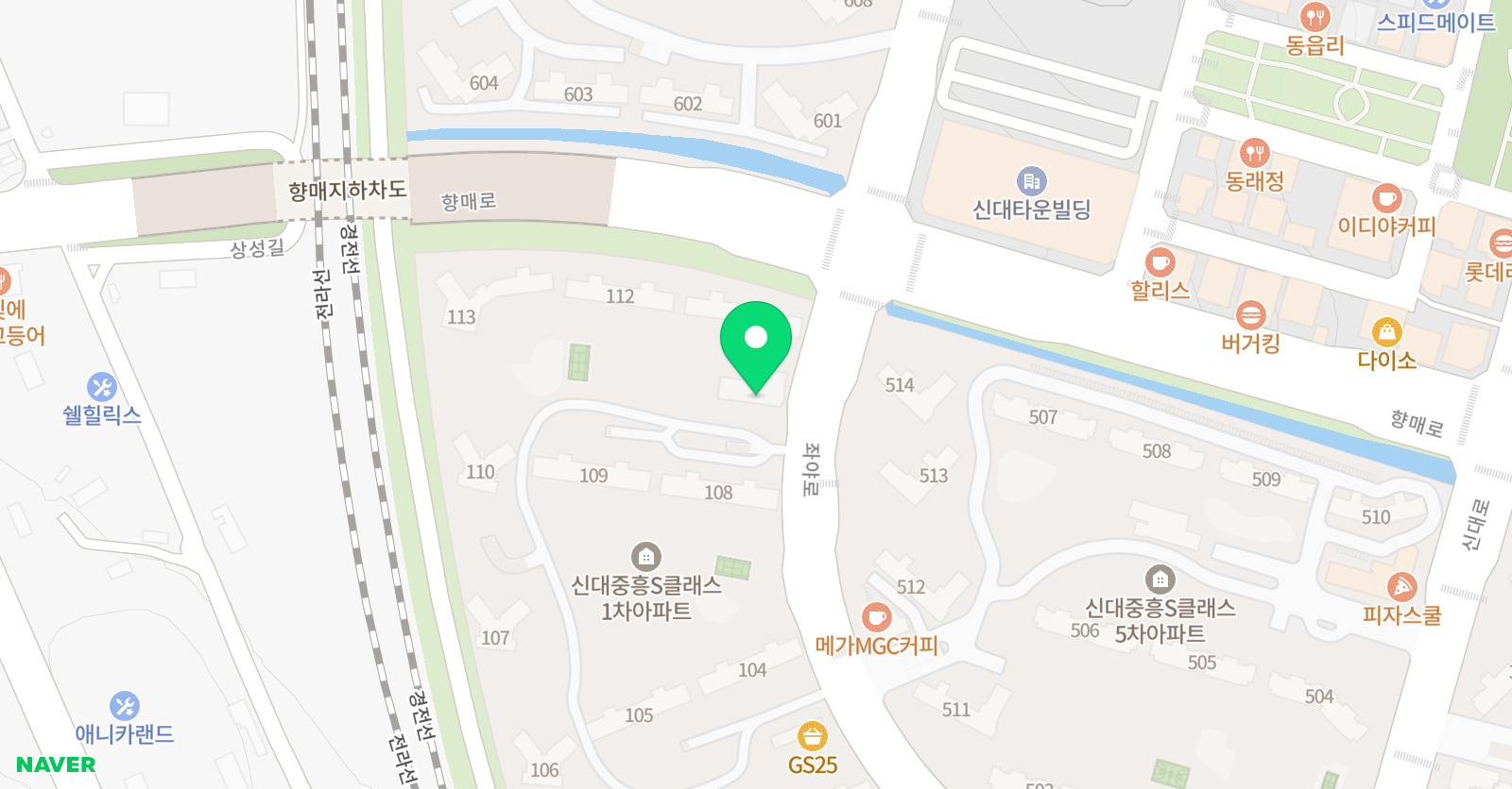 계명대 태권스쿨 위치