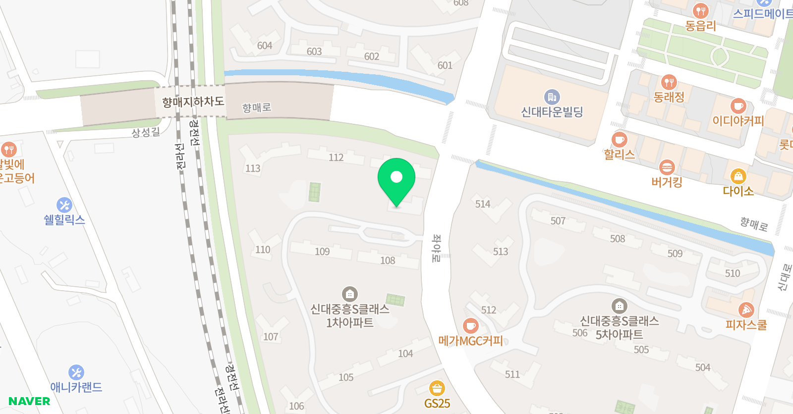 빈음악학원 위치