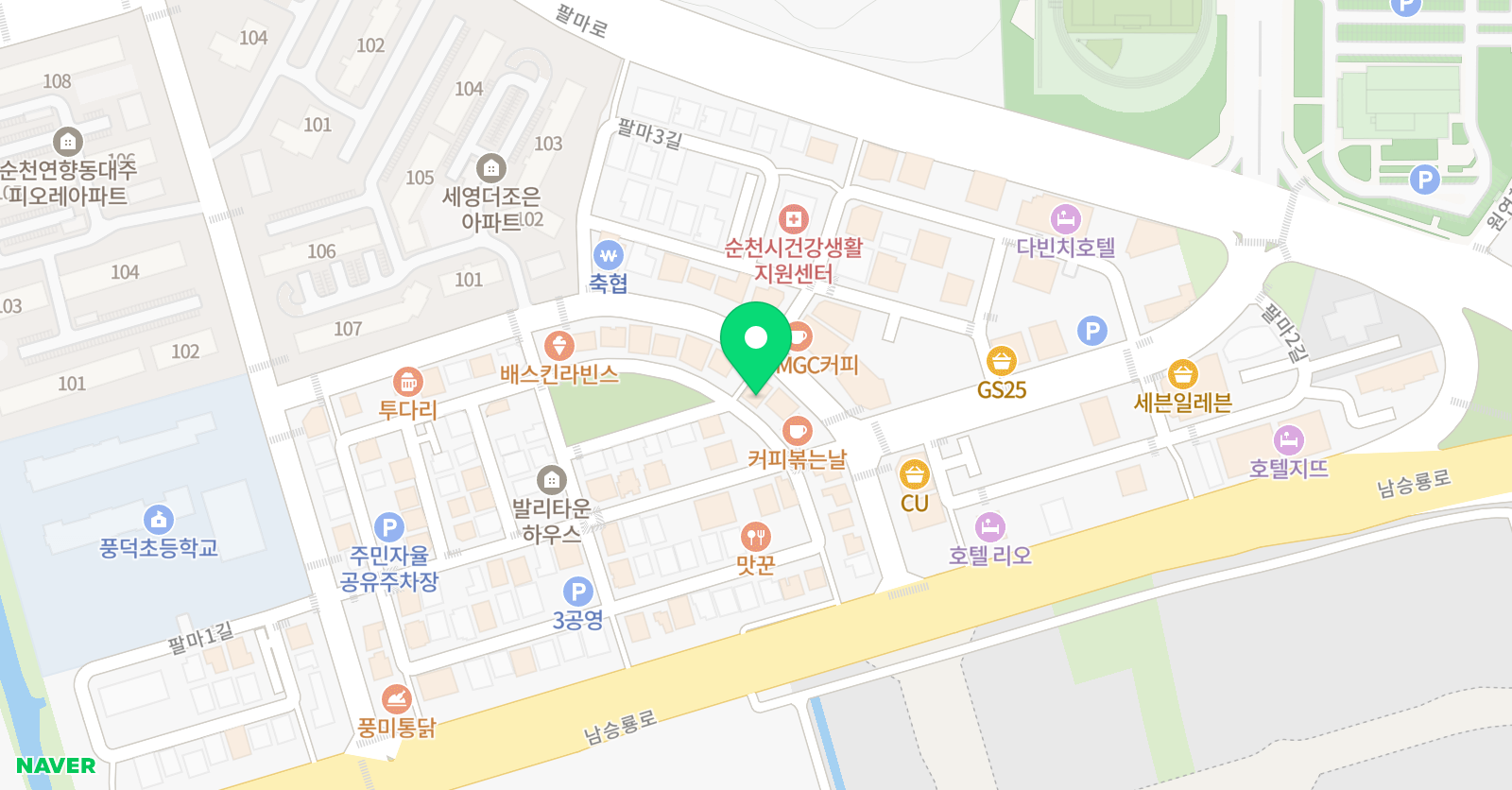 T클래스 율산공부방 위치