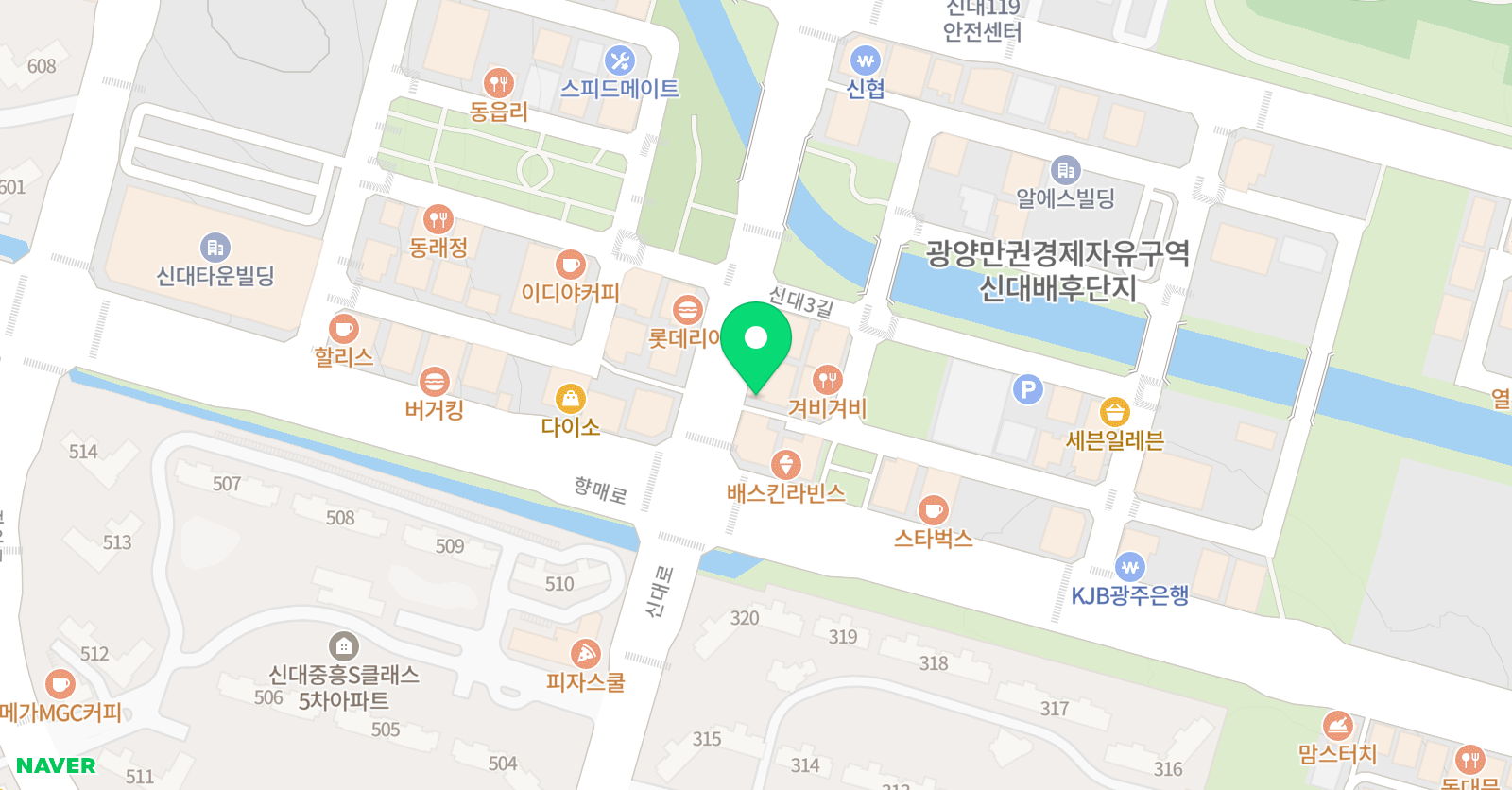 비에스 실용음악학원 Bs 실용음악학원 위치