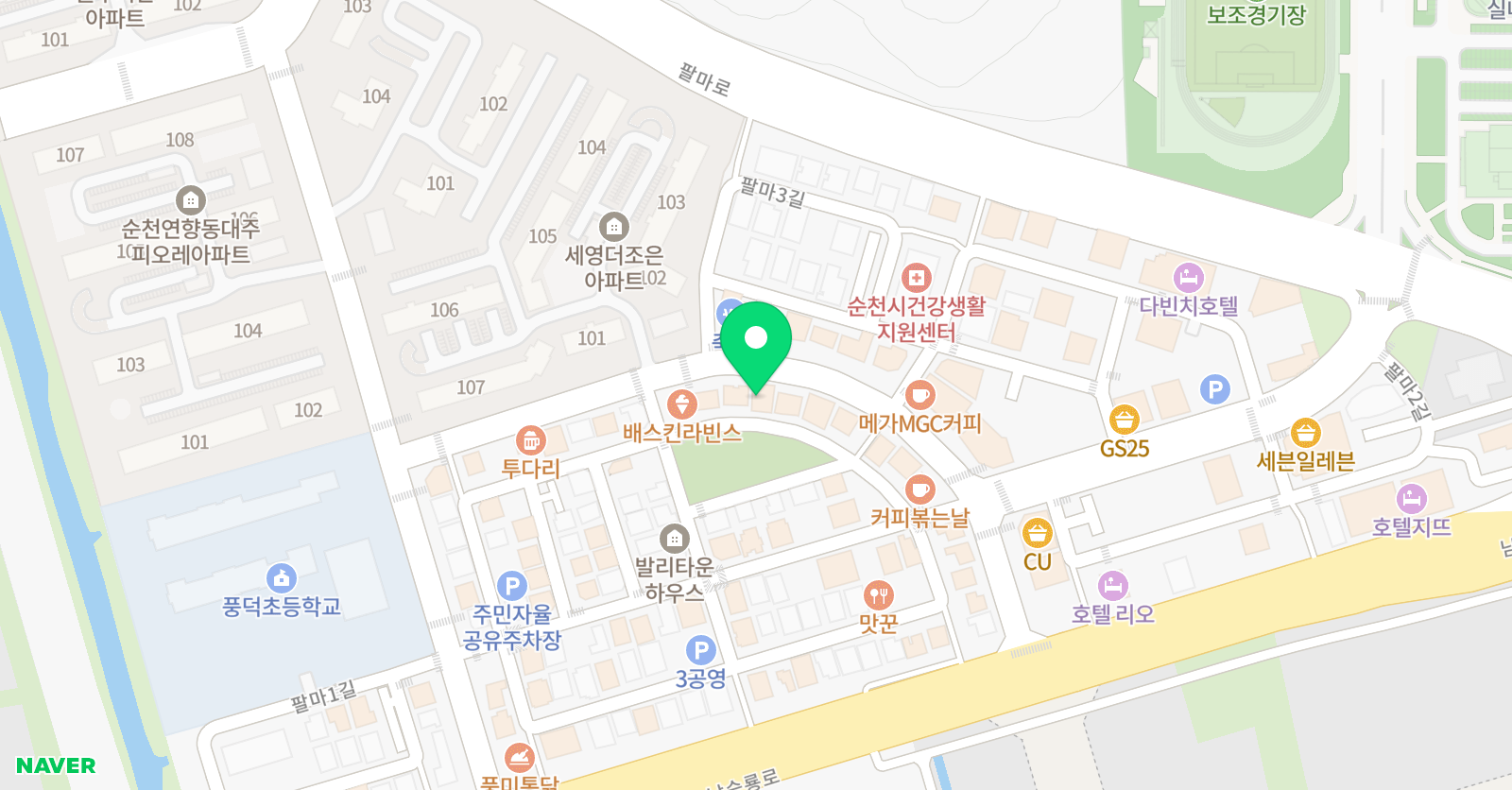 SM 수학학원 위치