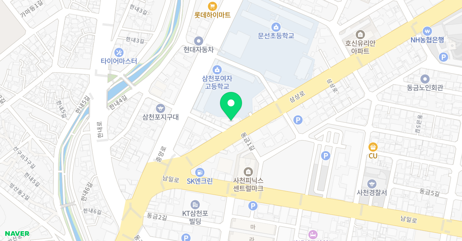 서선생 영수학원 위치