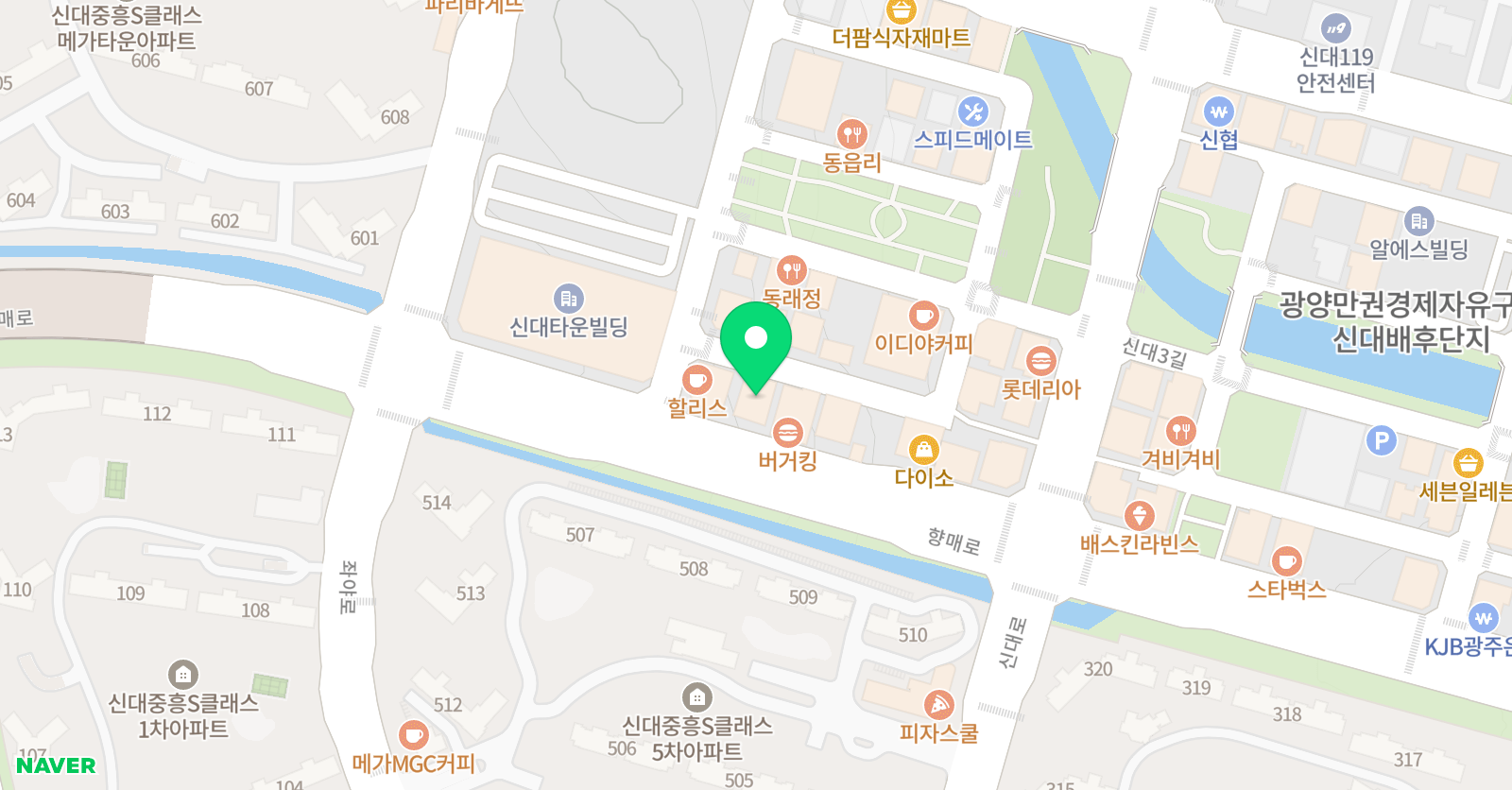 아발론랭콘 순천캠퍼스 위치
