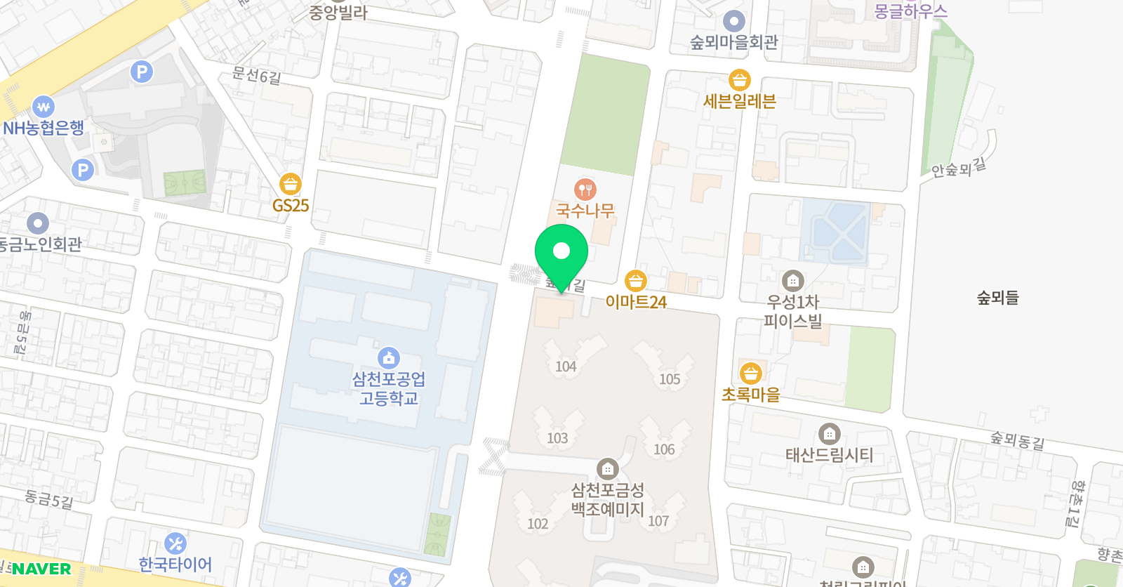 한우리 독서토론논술교습소 위치