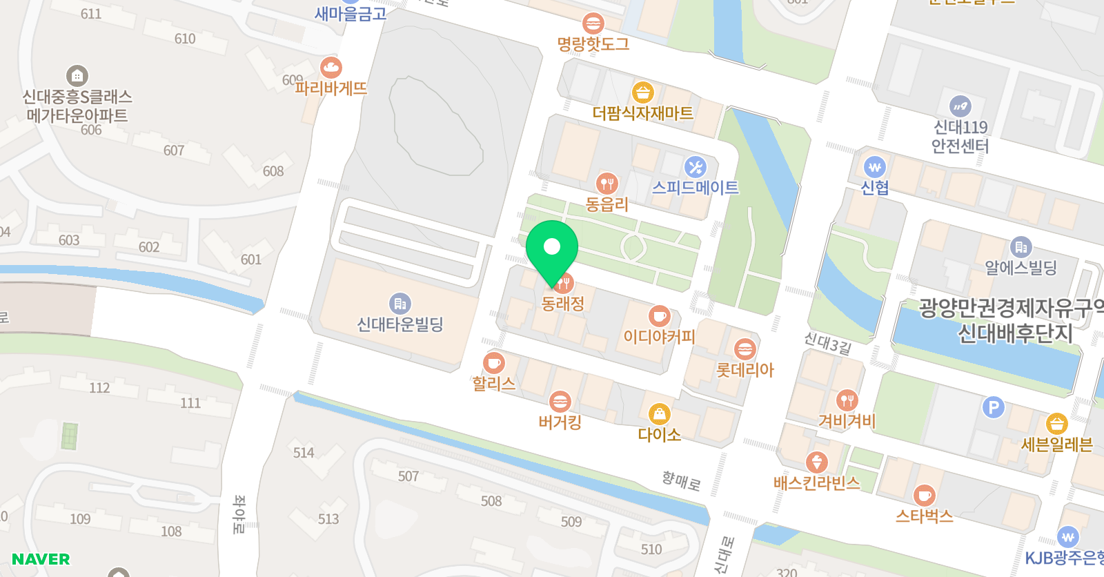 복싱피스트 신대 위치