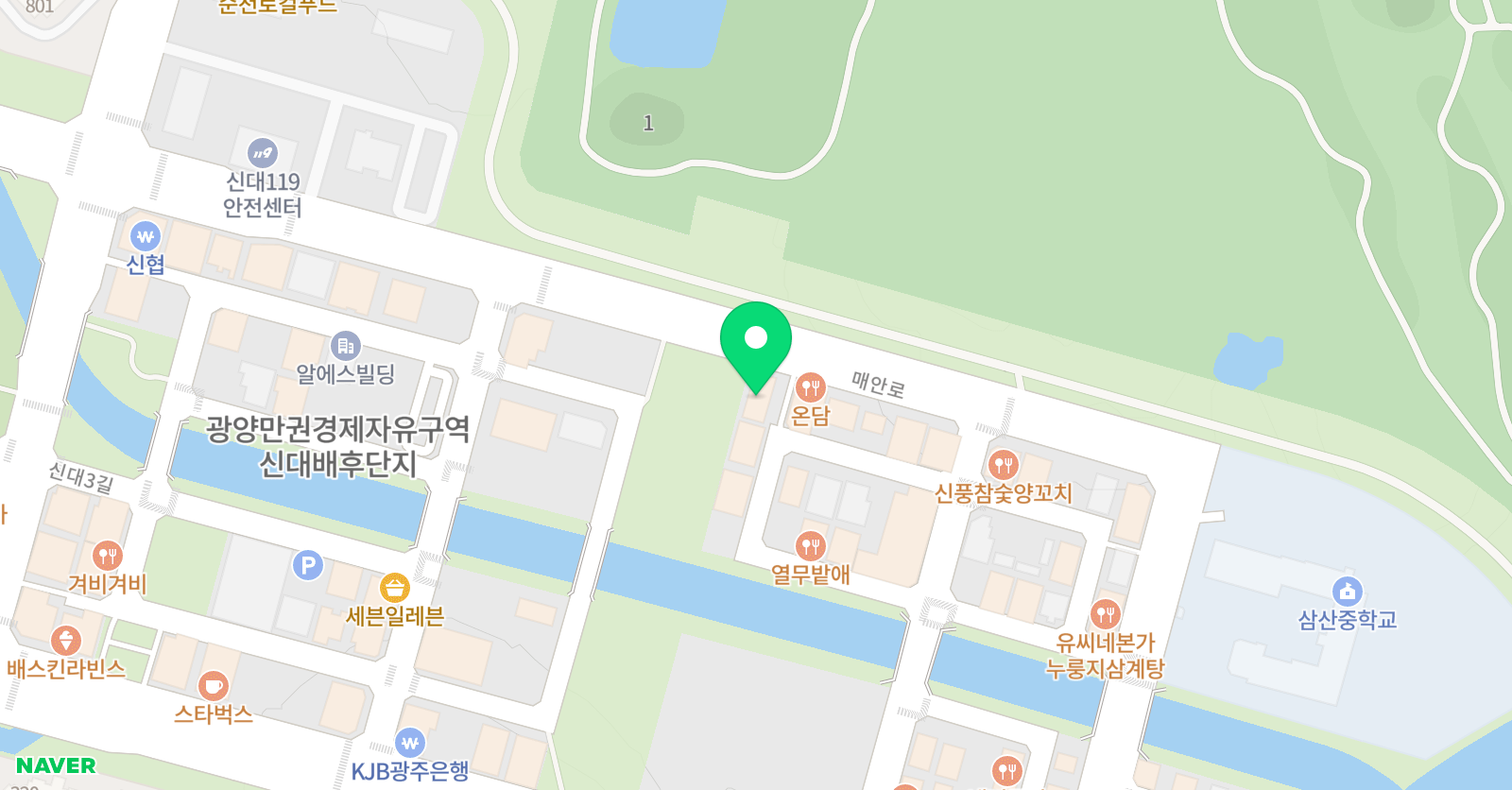 GB 순천 주짓수 킥복싱 위치