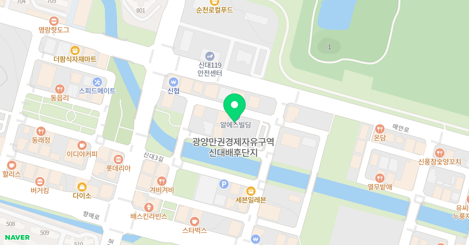 SAT 어학원 위치