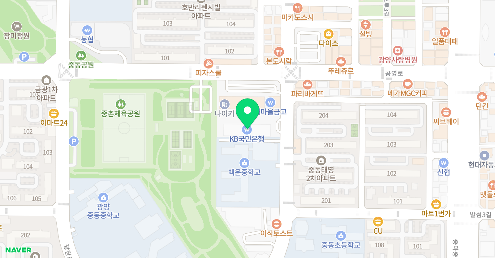 에이스 어학원 위치