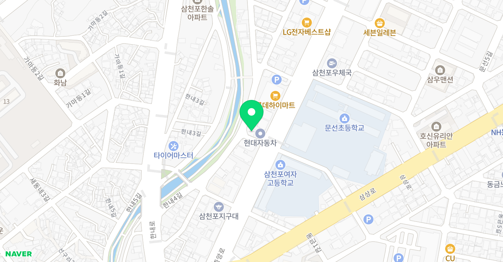 꿈꾸는피아노음악 교습소 위치