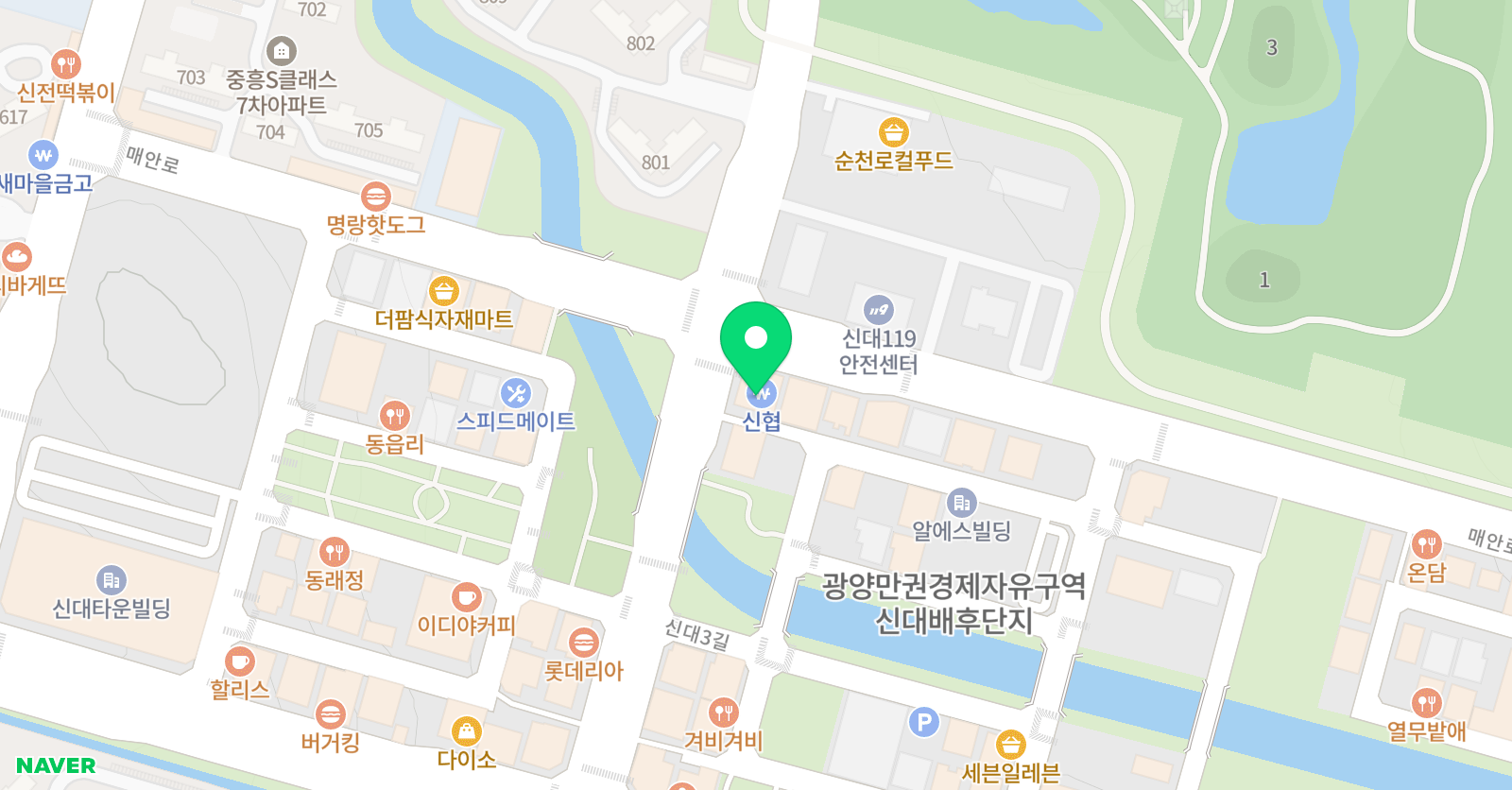 이지 수학학원 위치