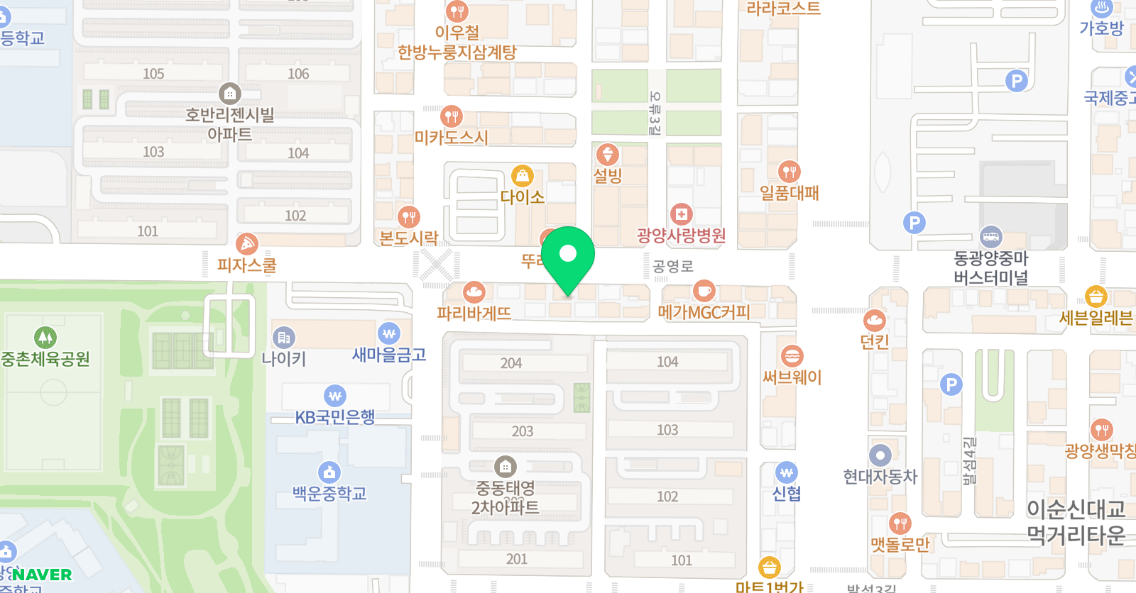테드 어학원 위치