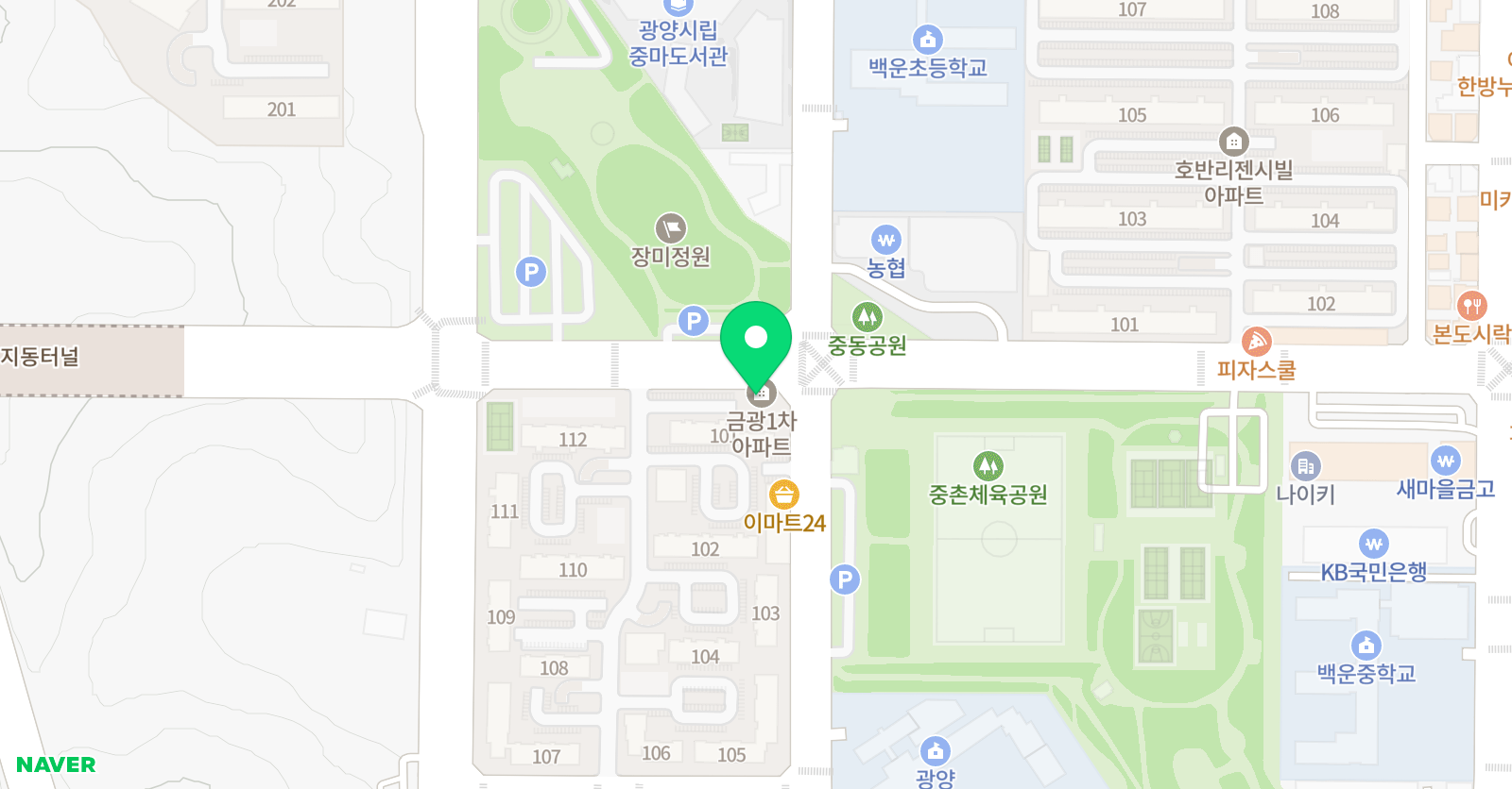 은파 피아노학원 위치