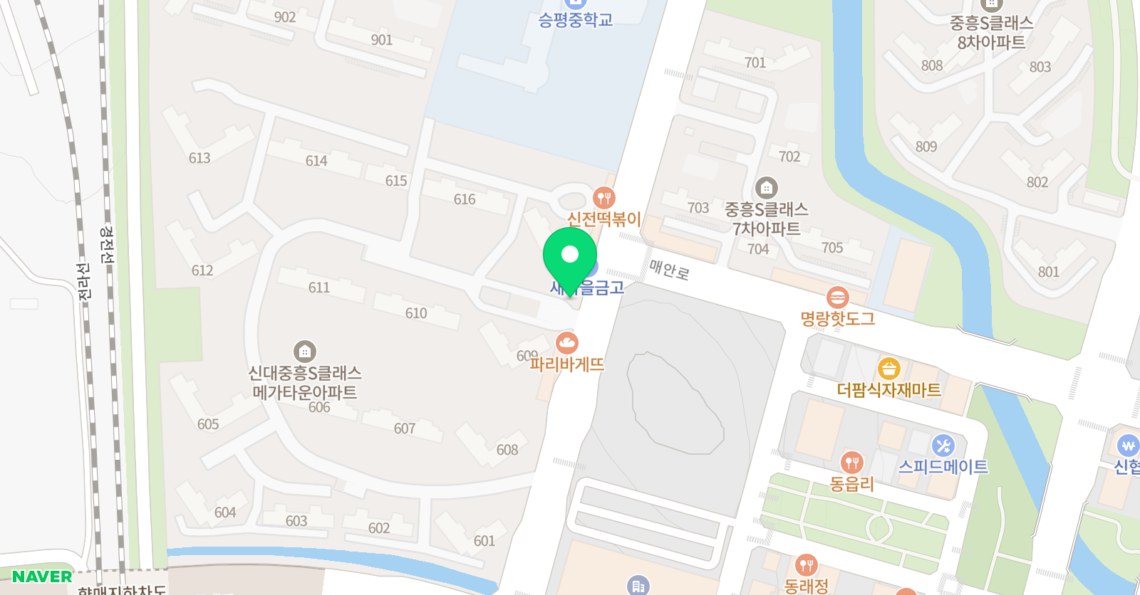 온유영어 위치