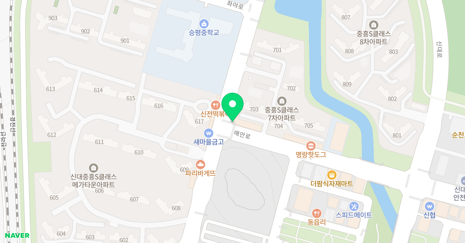 어린화가들 신대지구원 위치