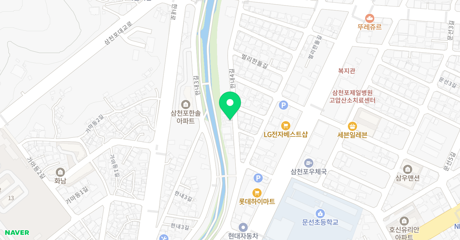 파머스 영어 벌리캠퍼스 위치