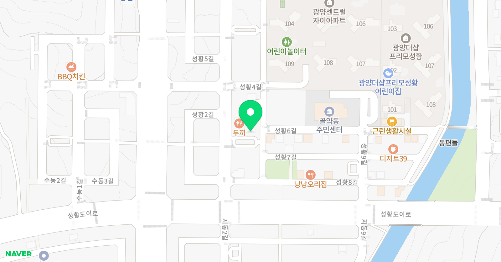100점 맞는 영어 교습소 위치