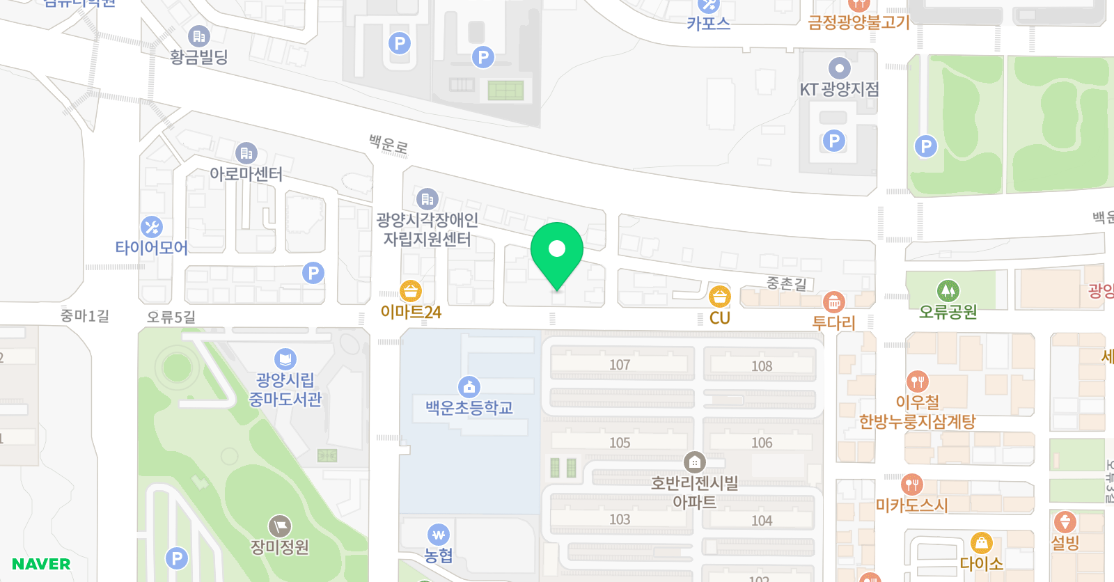 최강 수학학원 위치