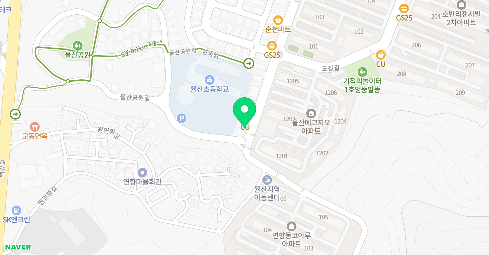 라라피아노 학원 위치