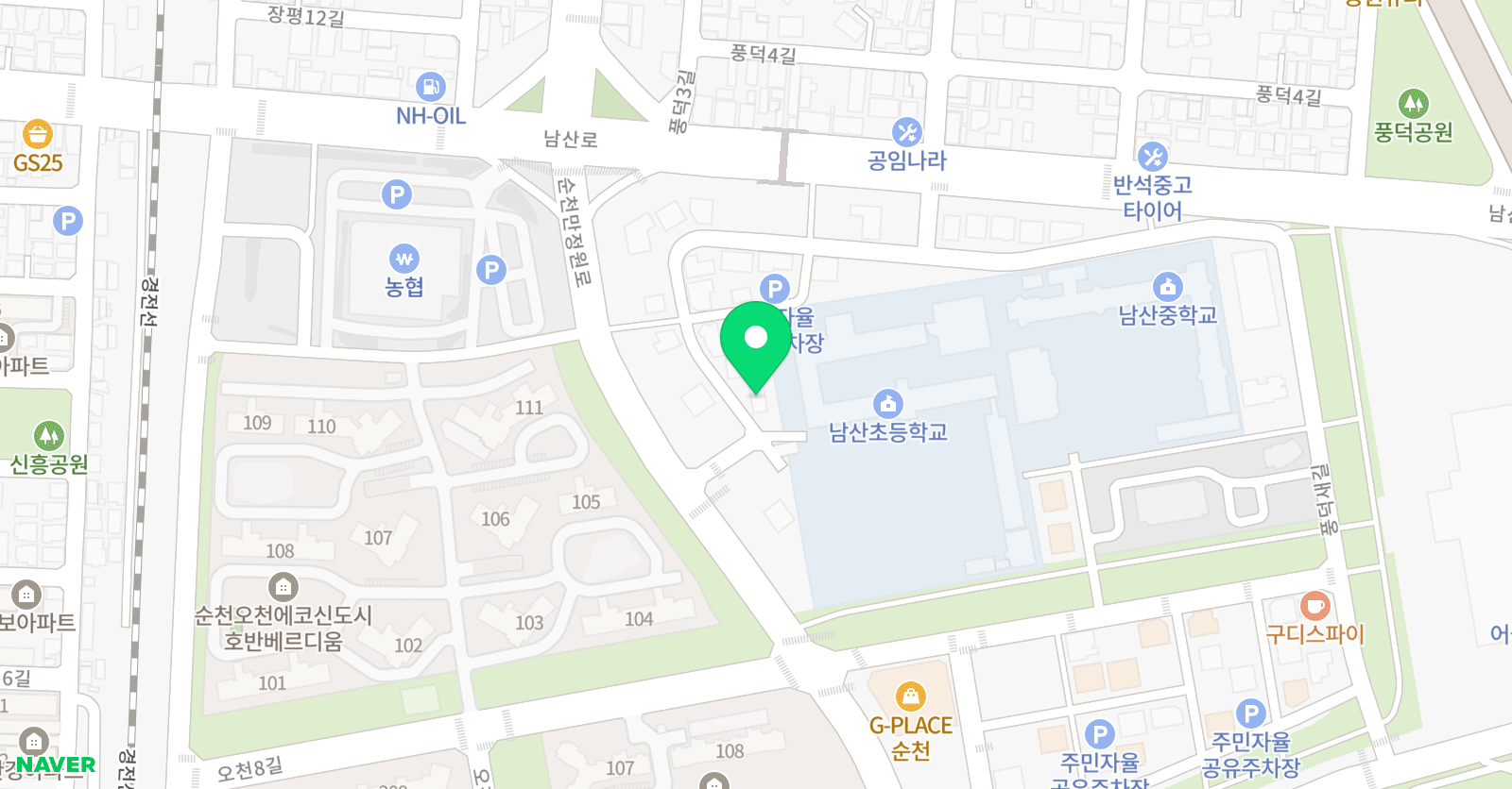 소영쌤 수학교실 위치