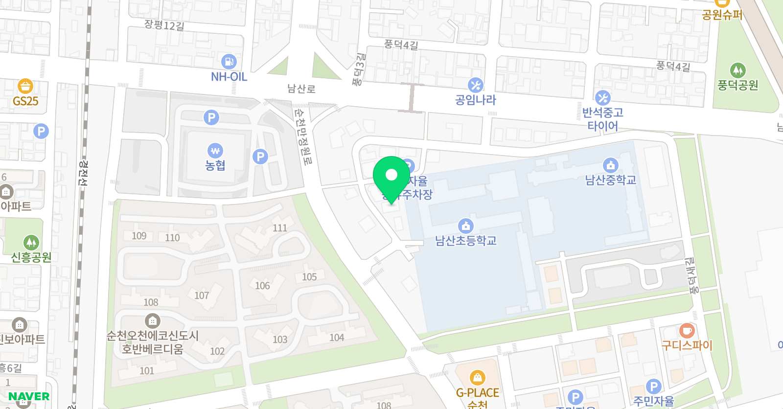 제이매쓰 수학 학원 위치