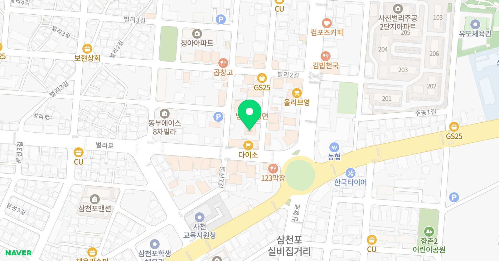 라잇앤쏠댄스아카데미 위치