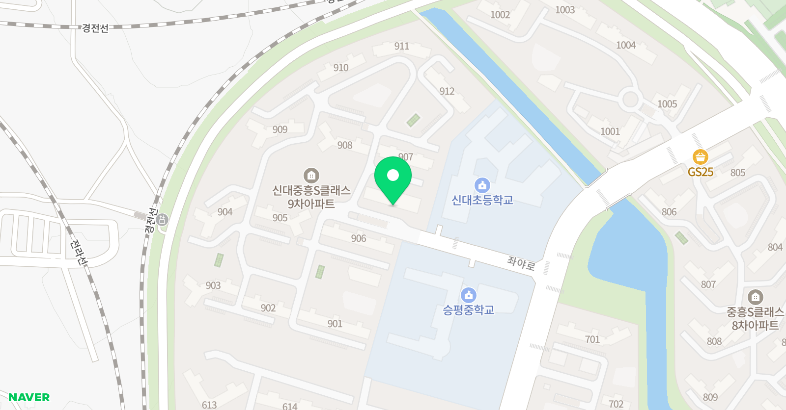 클랑 음악학원 위치