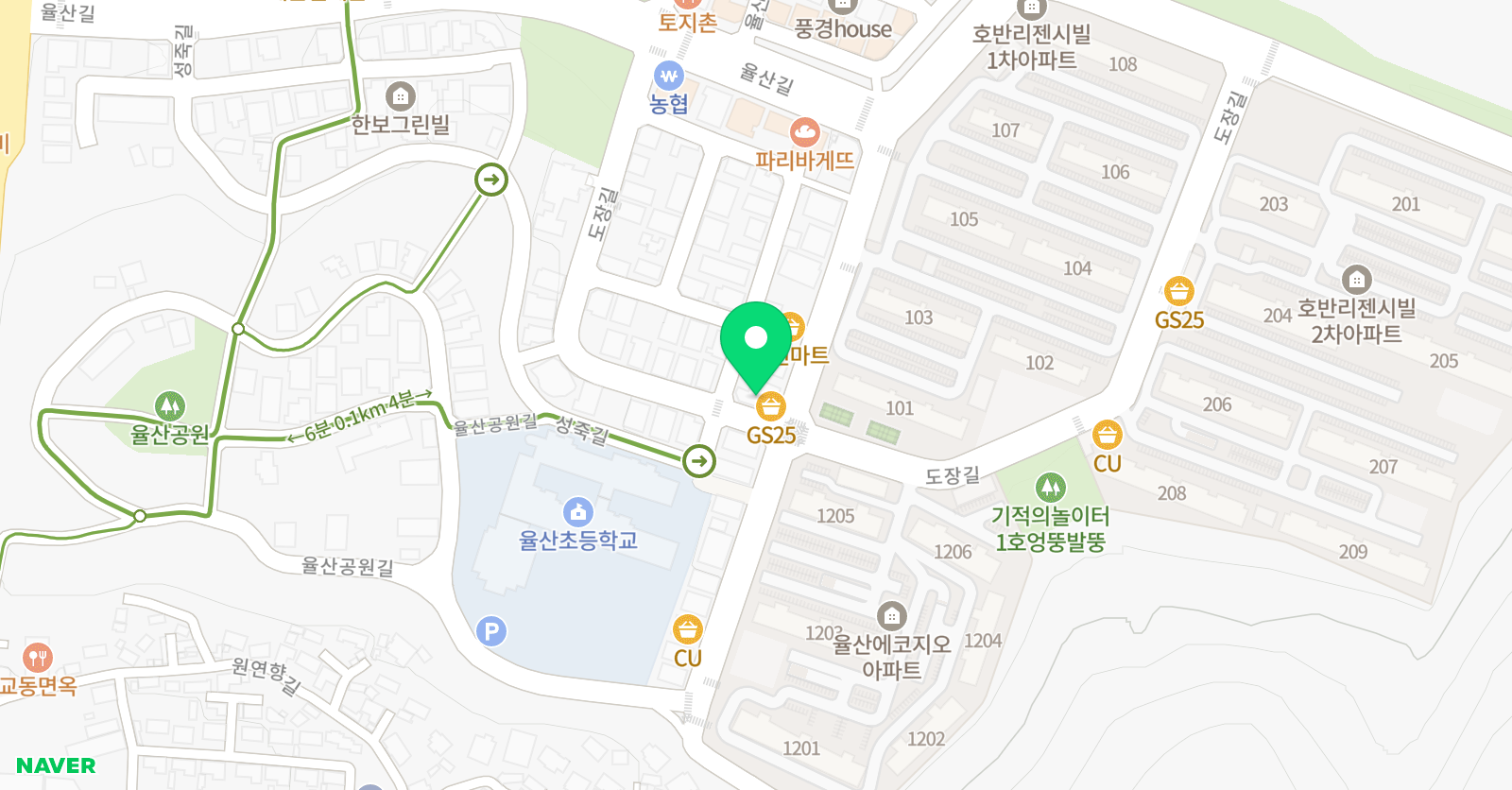 연대와이티 어학원 위치