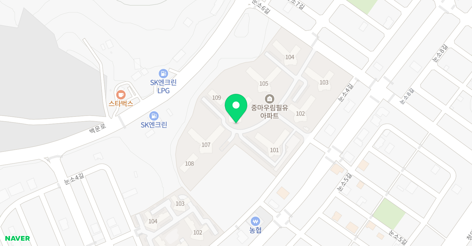 T클래스 광양우림필유교실 위치