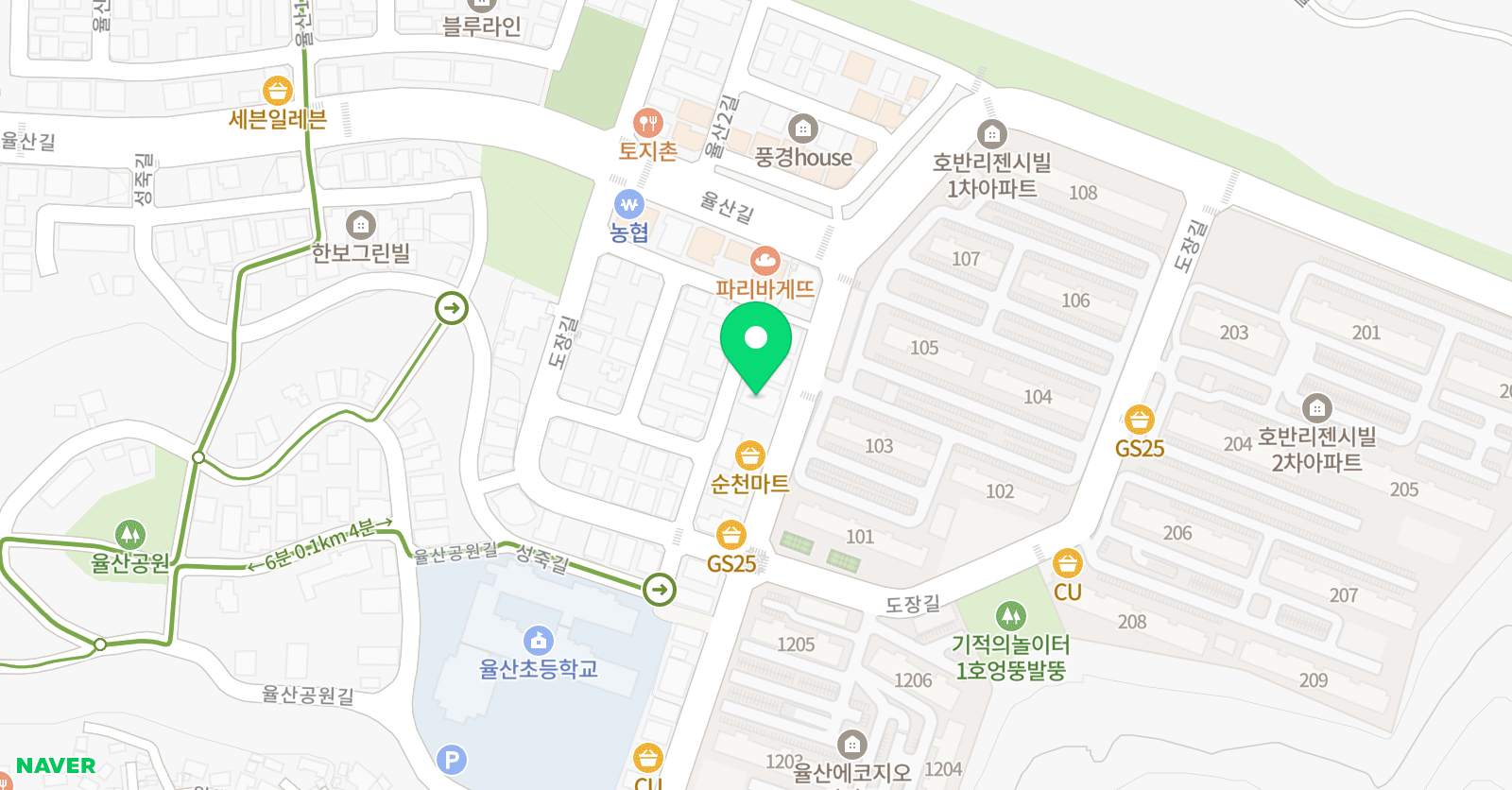 하은 음악학원 위치