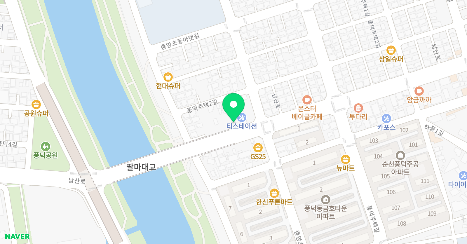 맥스 스포츠 위치