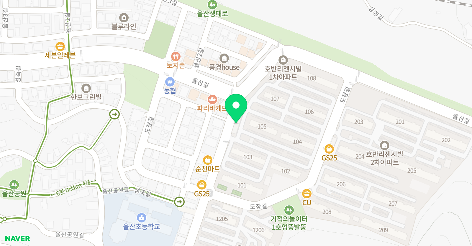 성은입시학원 위치