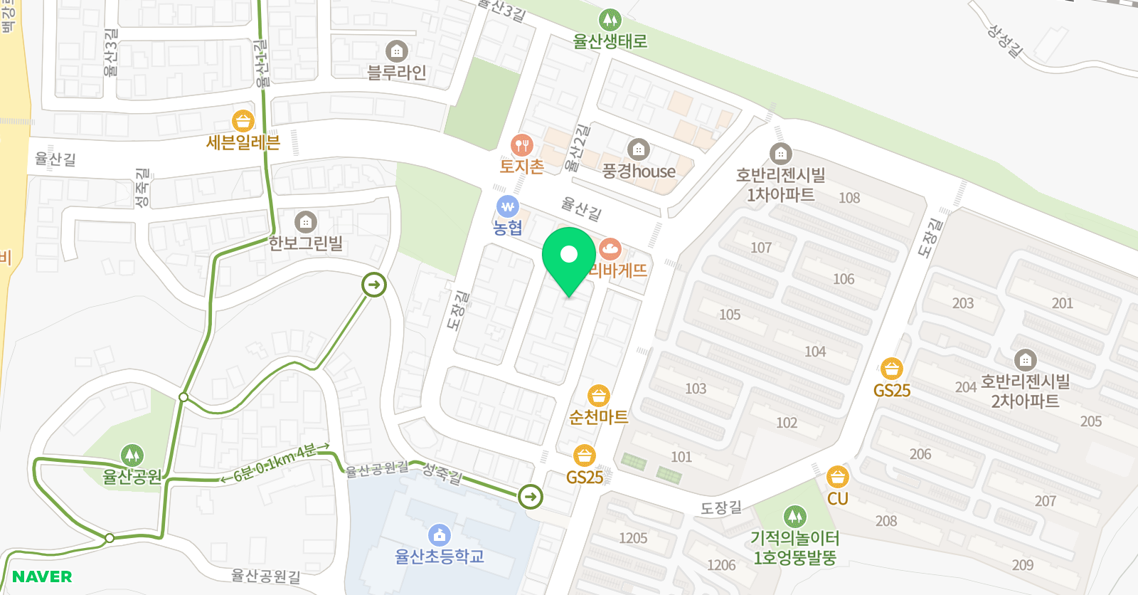 스마트해법 학원 위치