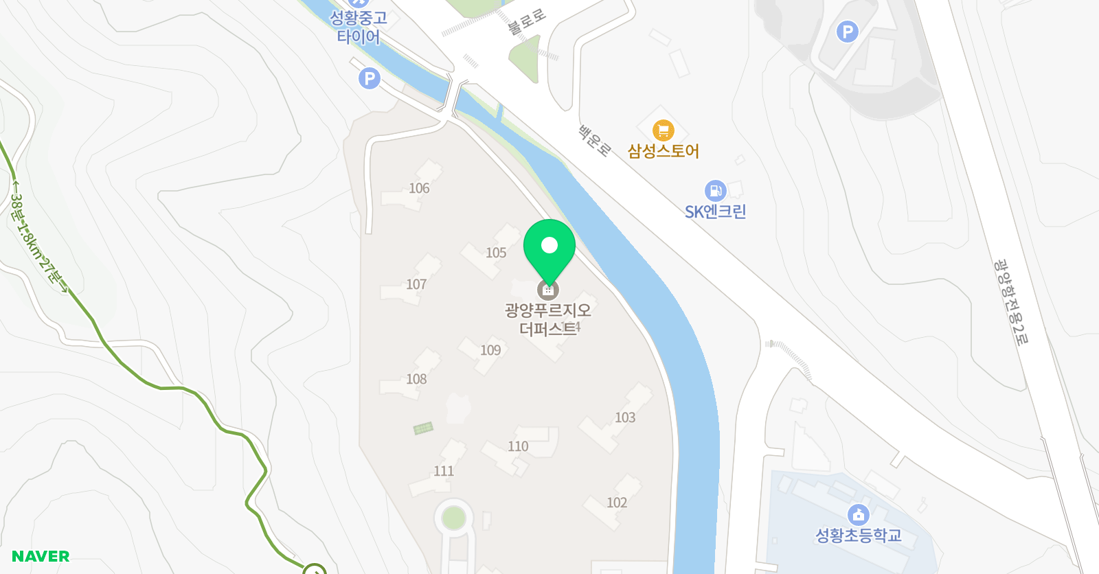 눈높이 성황공부방 위치