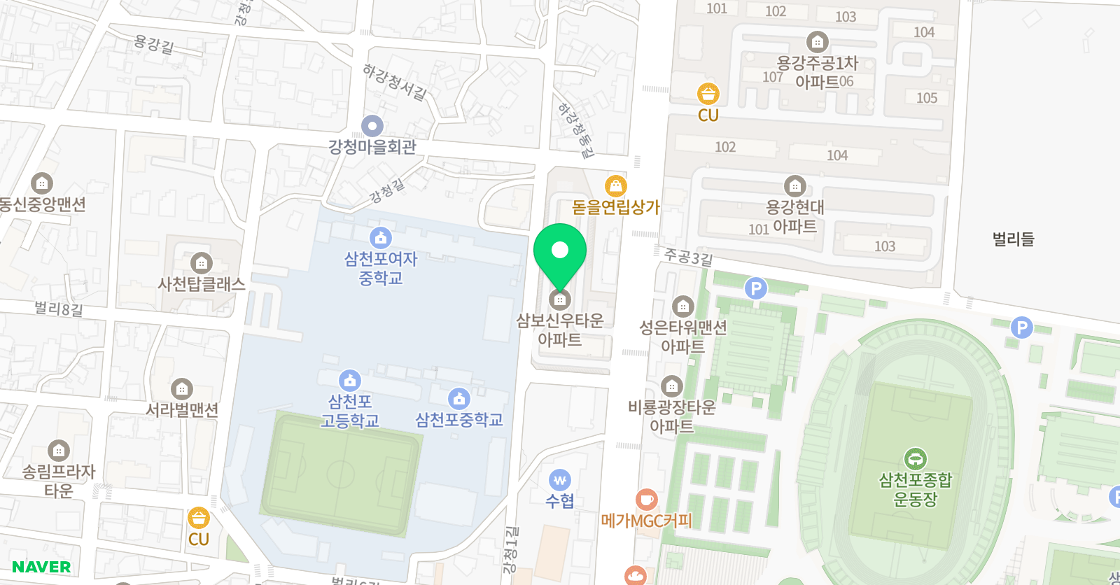 마루한 청무도장 위치