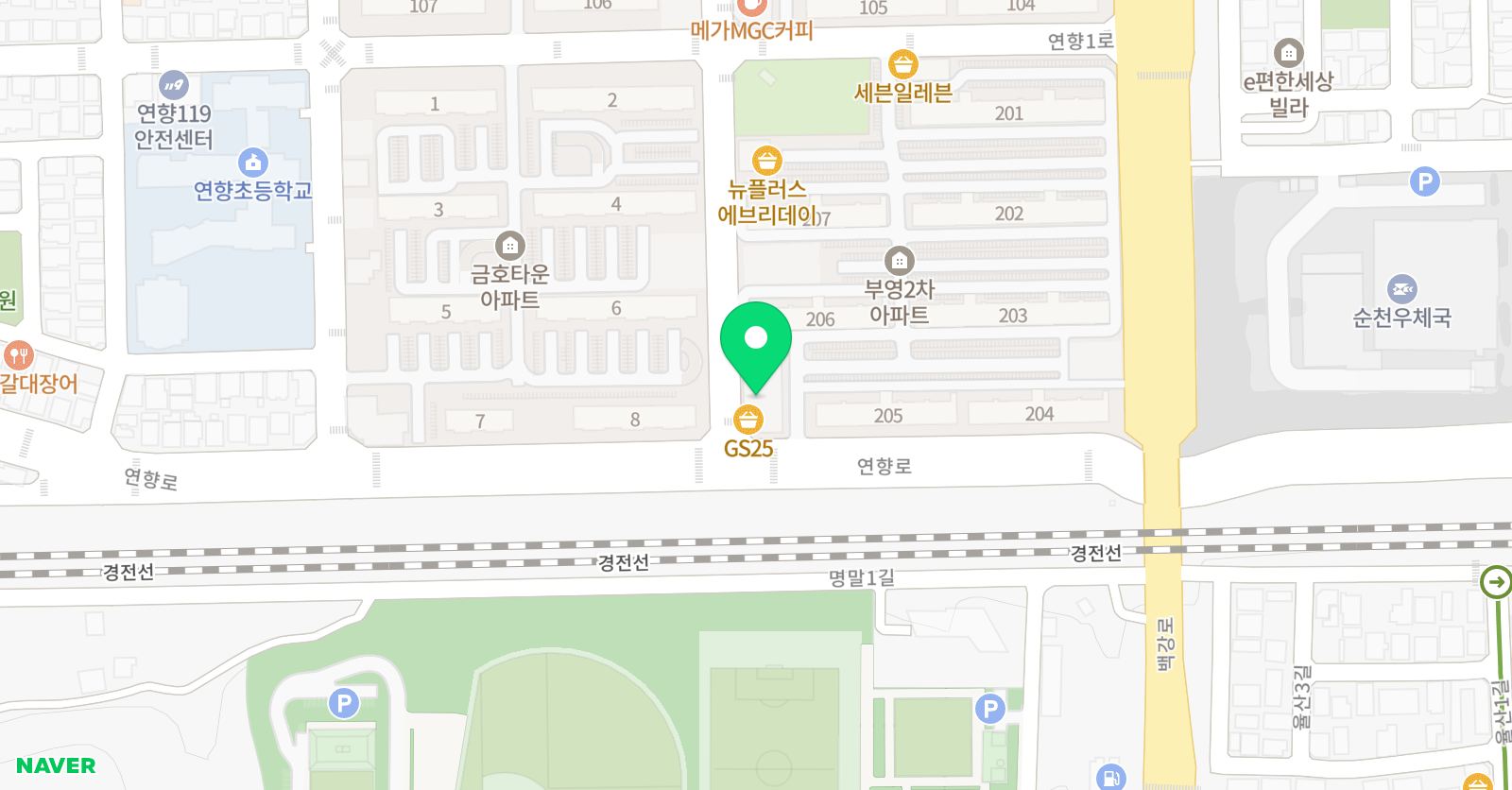서일강승 어학원 위치