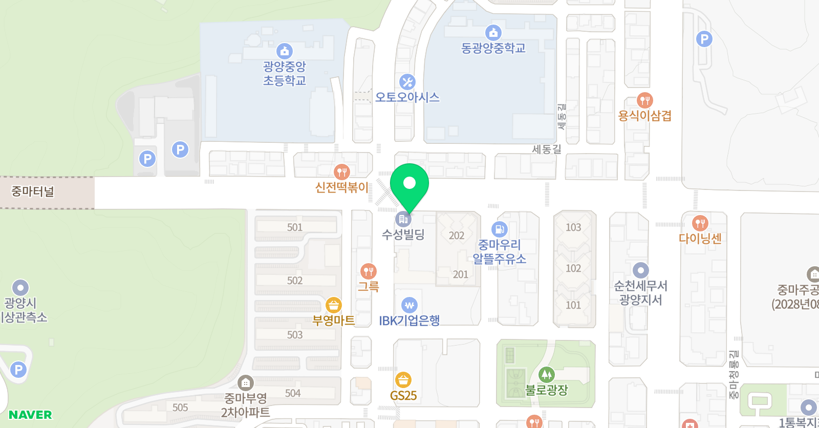 토러스아트 미술교습소 위치