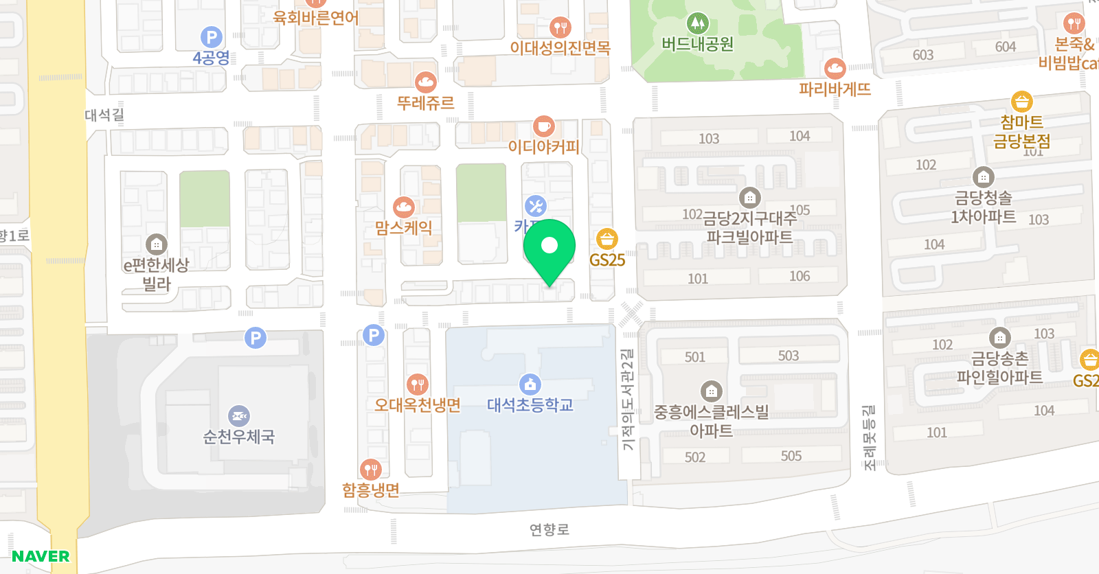 푸르넷메타클래스 학원 위치