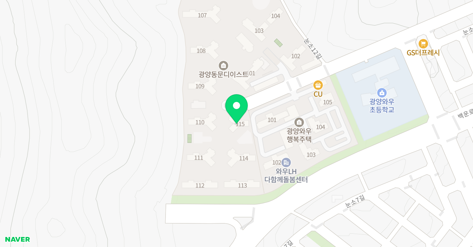 와우 동문 공부방 위치