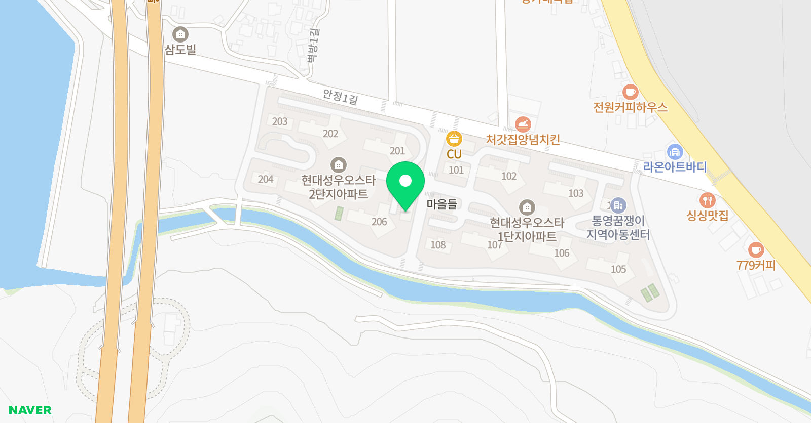 현진 태권도 위치