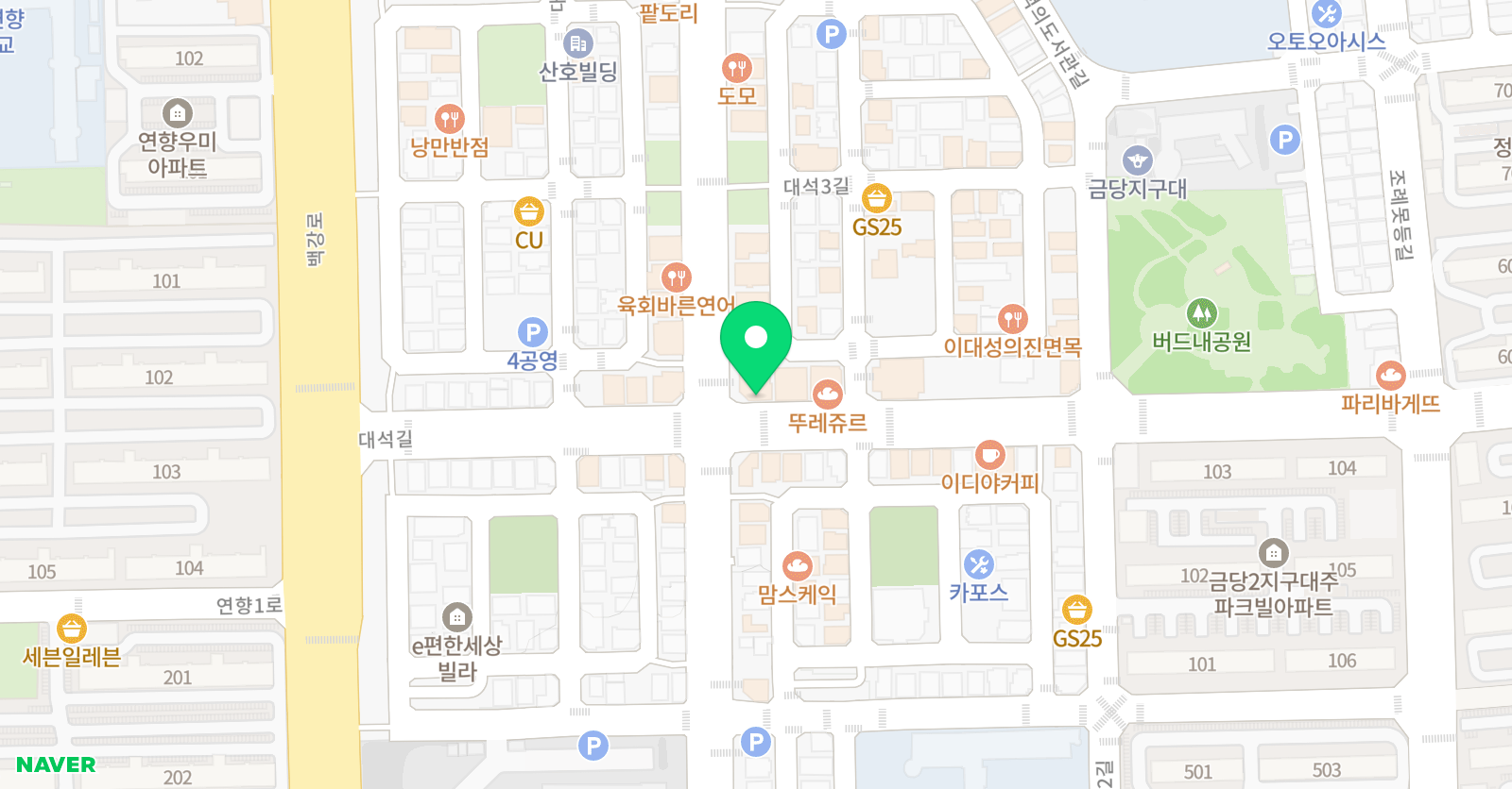 엠카이스트 학원 위치