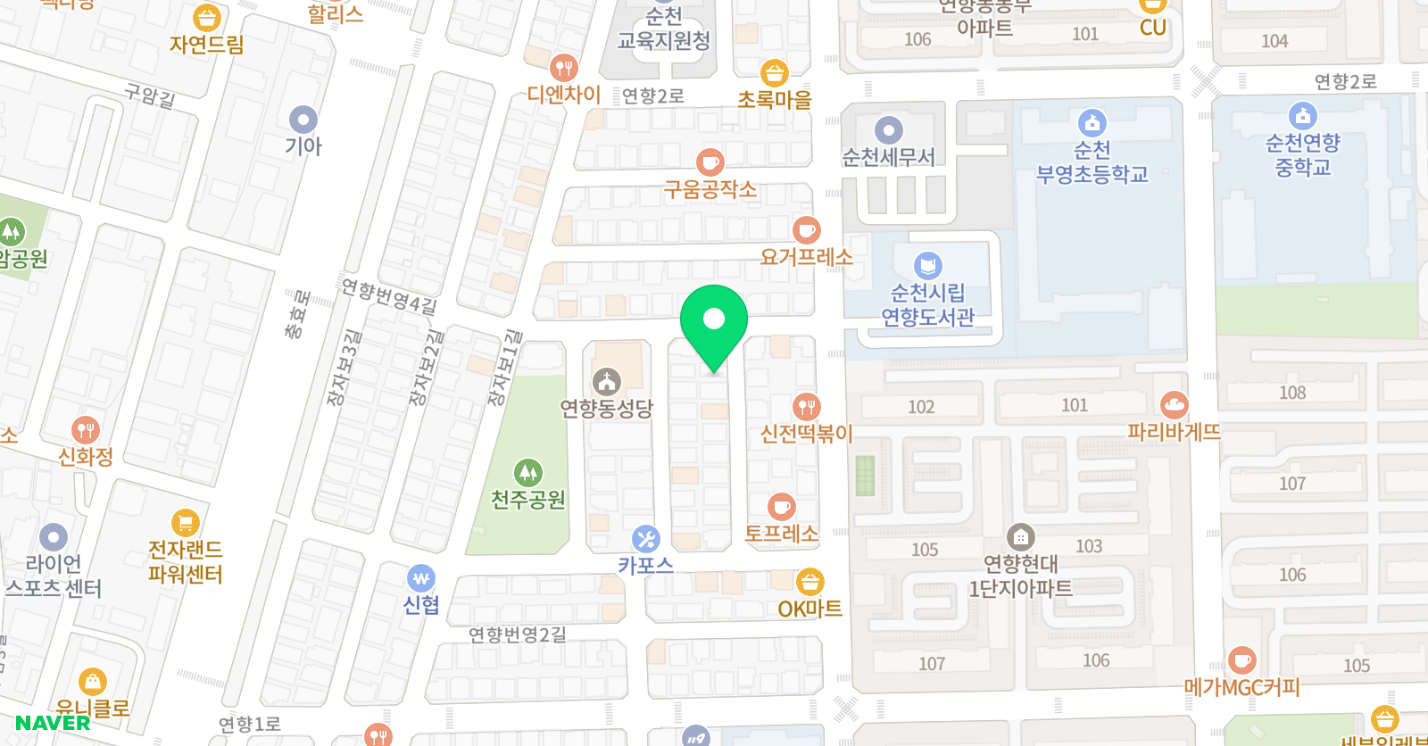 금탑아카데미 위치