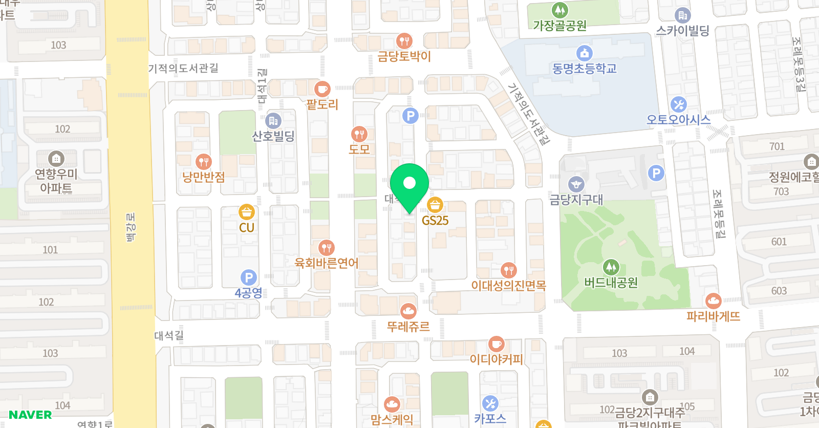 프레스티지 학원 위치